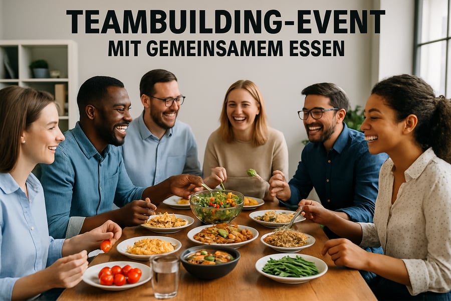Teambuilding-Event mit gemeinsamem Essen Teambuilding-Event mit gemeinsamem Essen